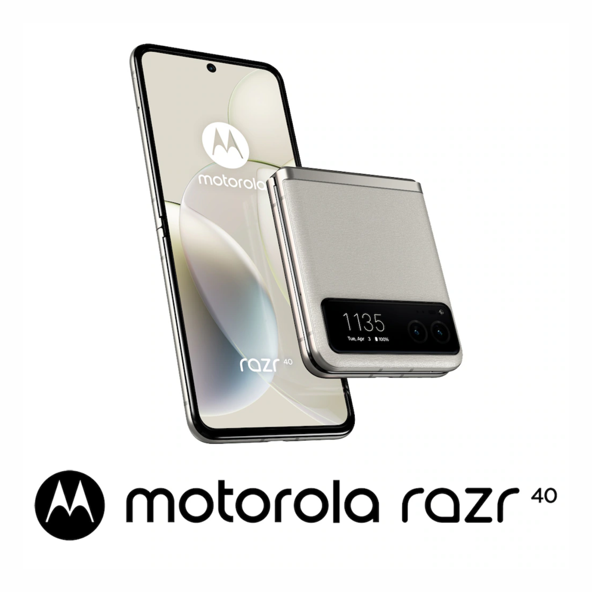 Motorola（モトローラ） razr 40（8GB/256GB） バニラクリーム　SIMフリー