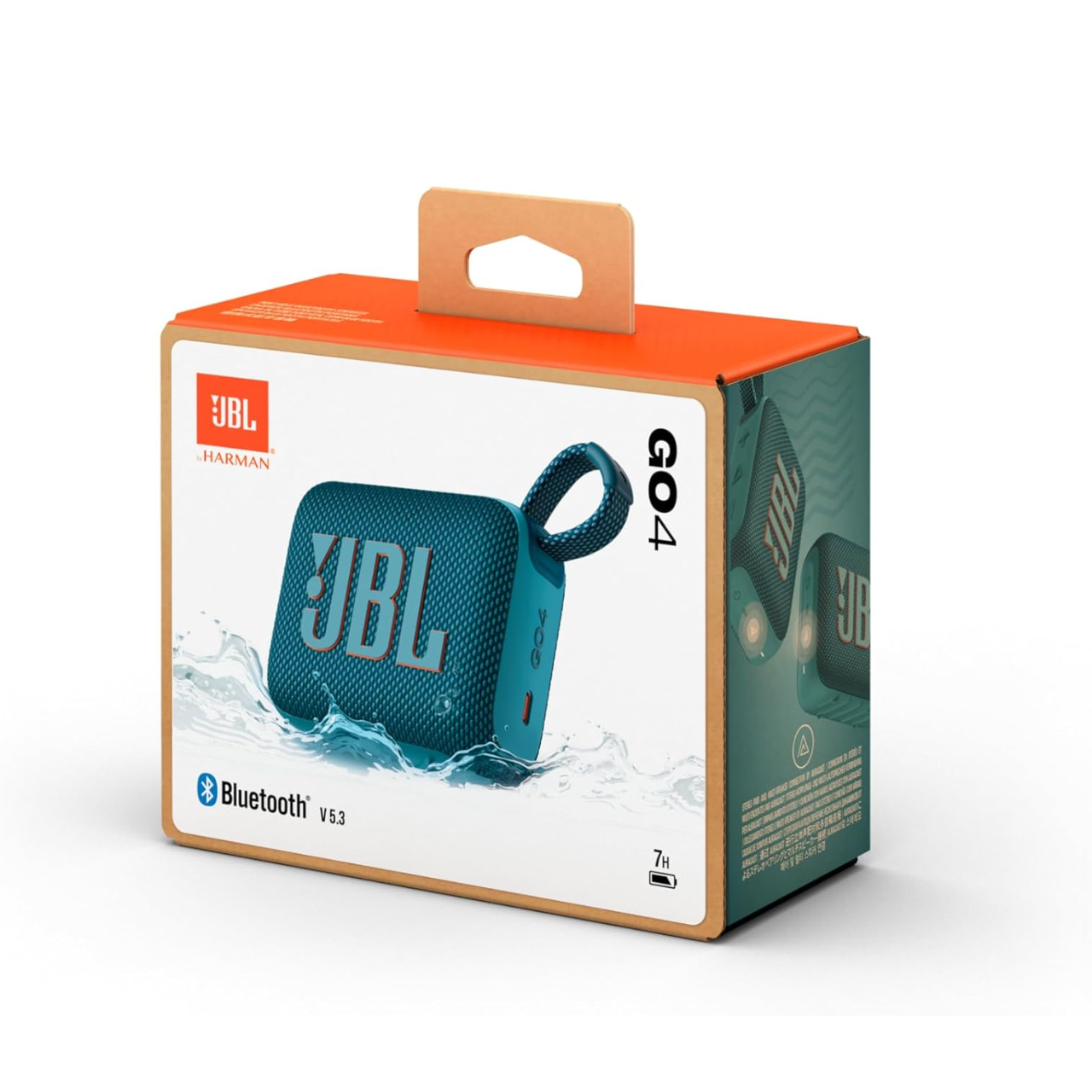 JBL GO4 SQUAD Bluetooth スピーカー 防水対応 (ブルー)