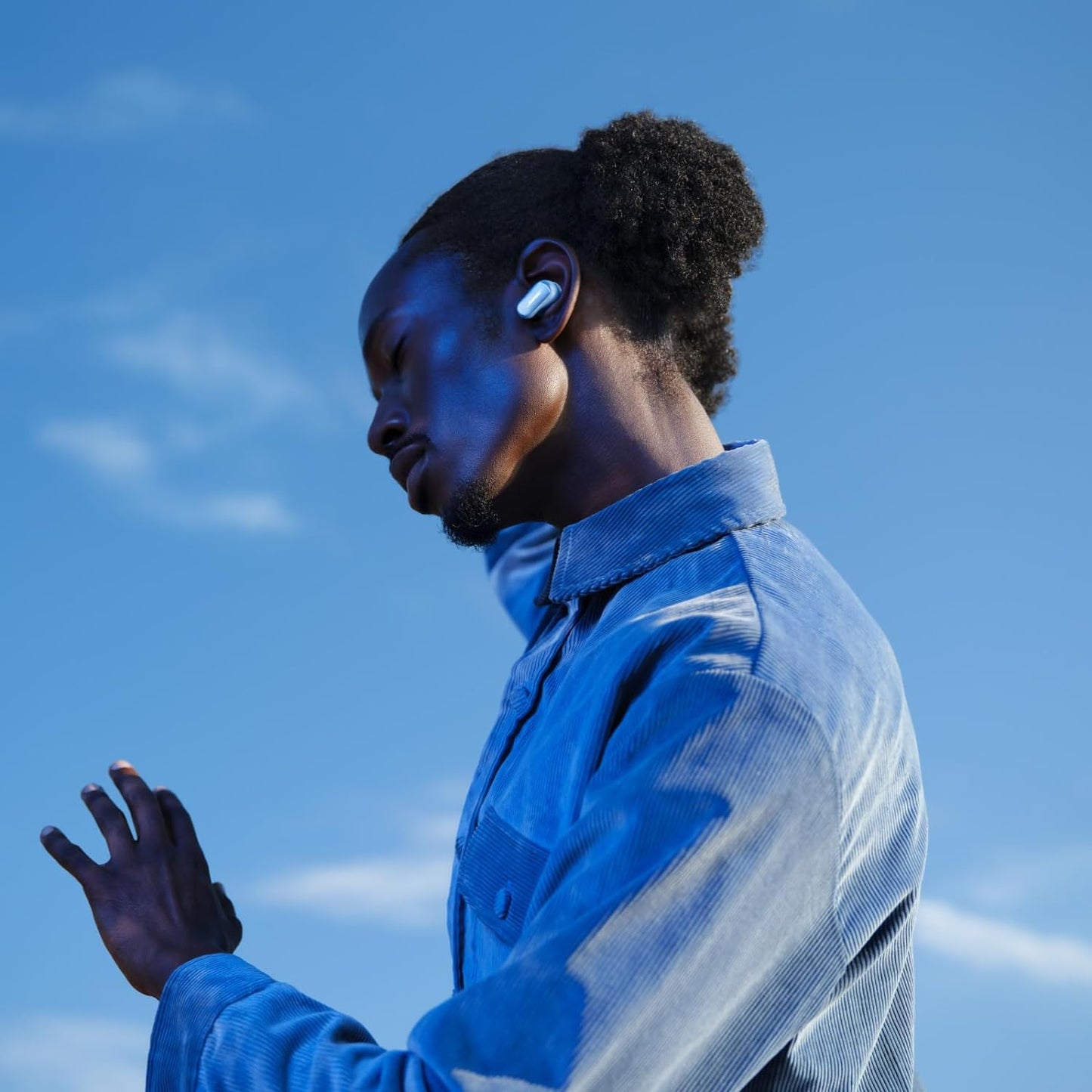 Bose QuietComfort Ultra Earbuds 完全ワイヤレス ノイズキャンセリングイヤホン ムーンストーンブルー