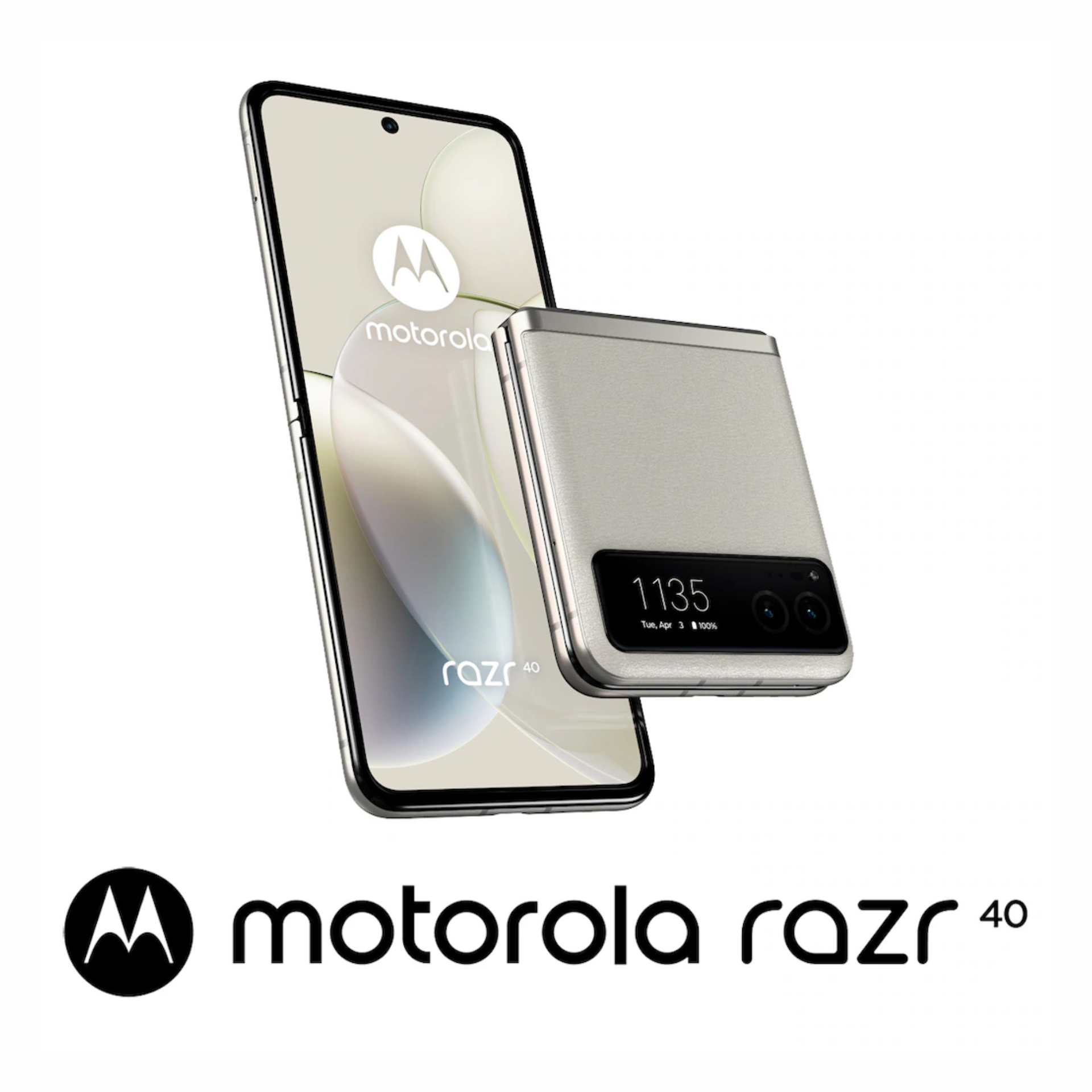 motorola razr 40 ホワイト Motorola Razr 40 5G Vanilla Cream 256GB + 8GB Dual-Sim Unlocked