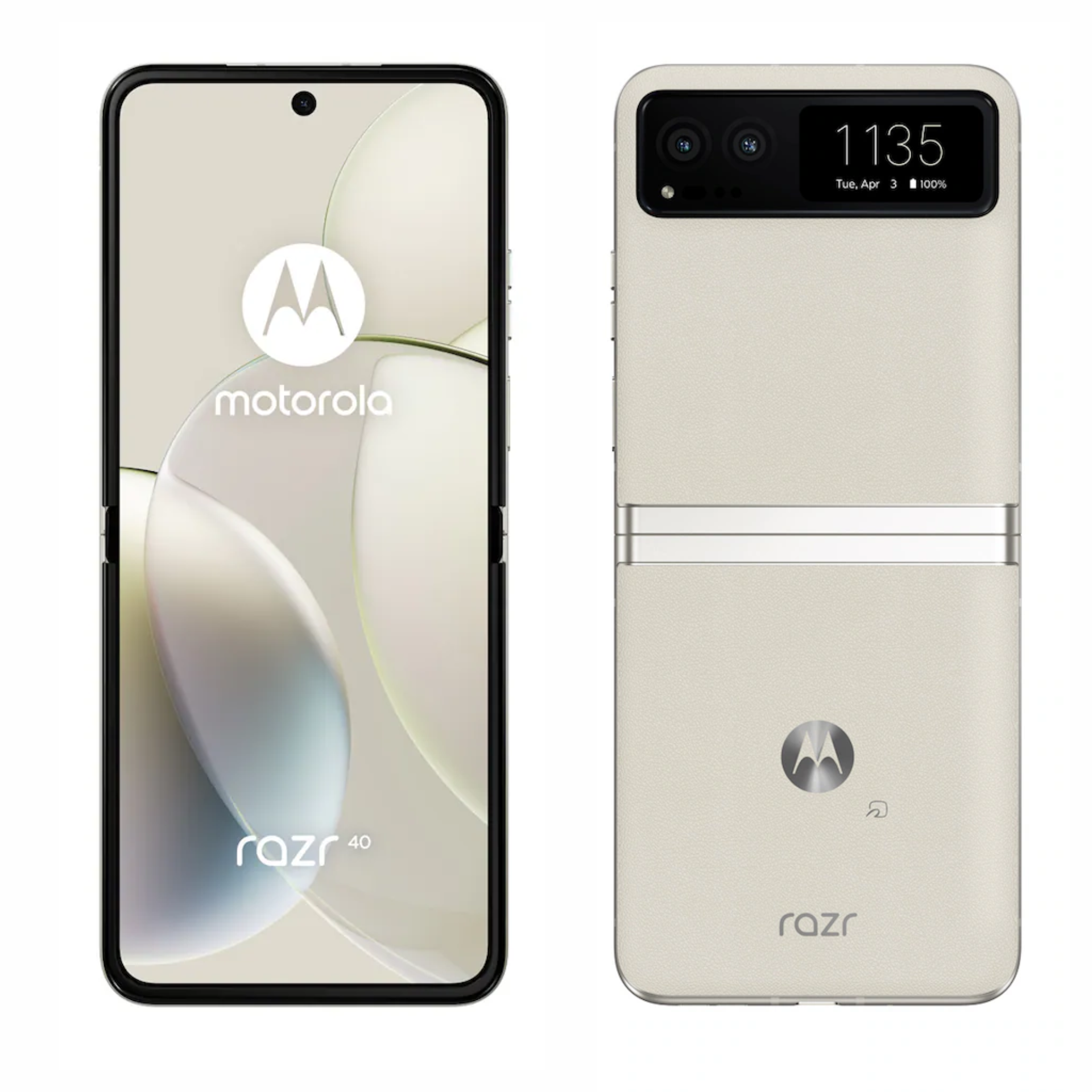 Motorola(モトローラ) razr 40(8GB/256GB) バニラクリーム Motorola(モトローラ) razr 40(8GB/256GB) バニラクリーム