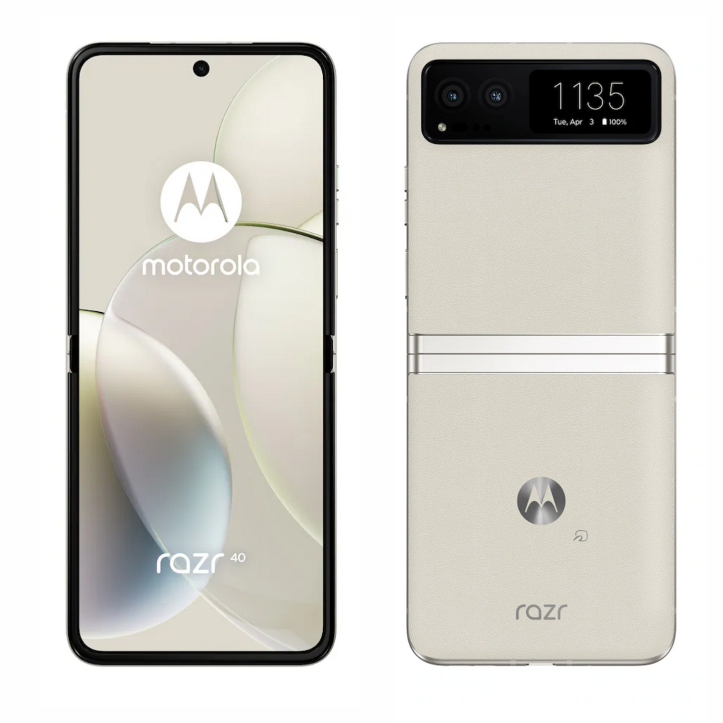 Motorola（モトローラ） razr 40（8GB/256GB） バニラクリーム　SIMフリー