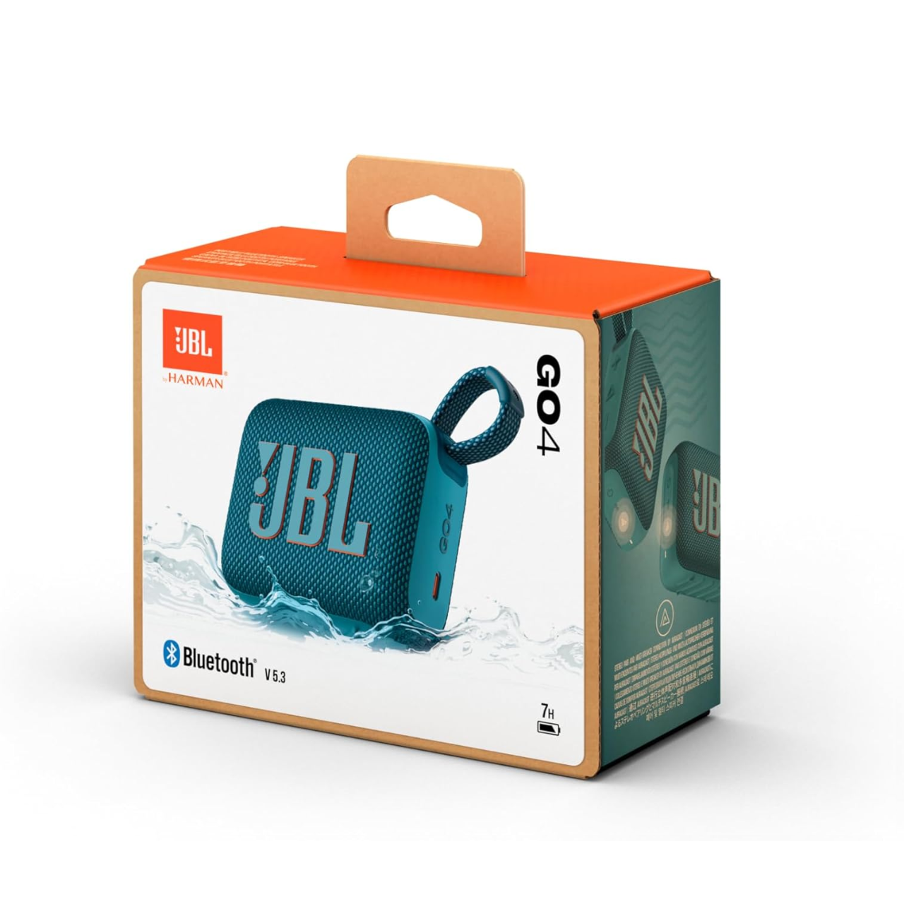 JBL GO4 SQUAD Bluetooth スピーカー 防水対応  (ブルー)