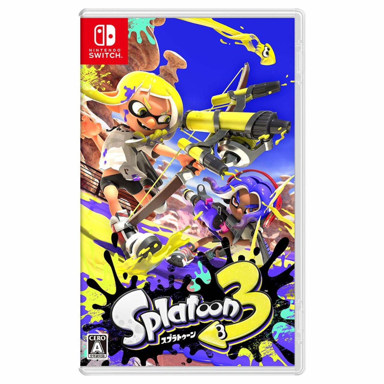 スプラトゥーン3　Nintendo Switch用ソフト　（パッケージ版・投函発送）特典なし